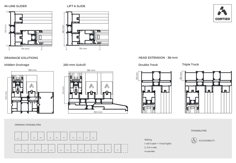 drainage-subcills